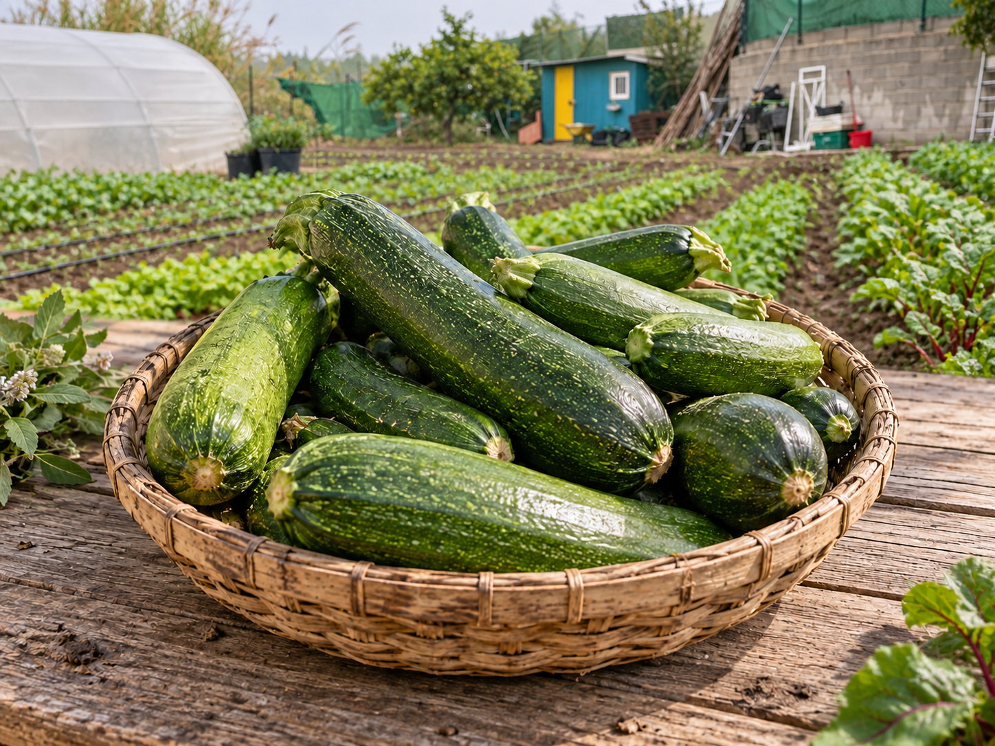 Friske squash fra Bionaturas katalog.